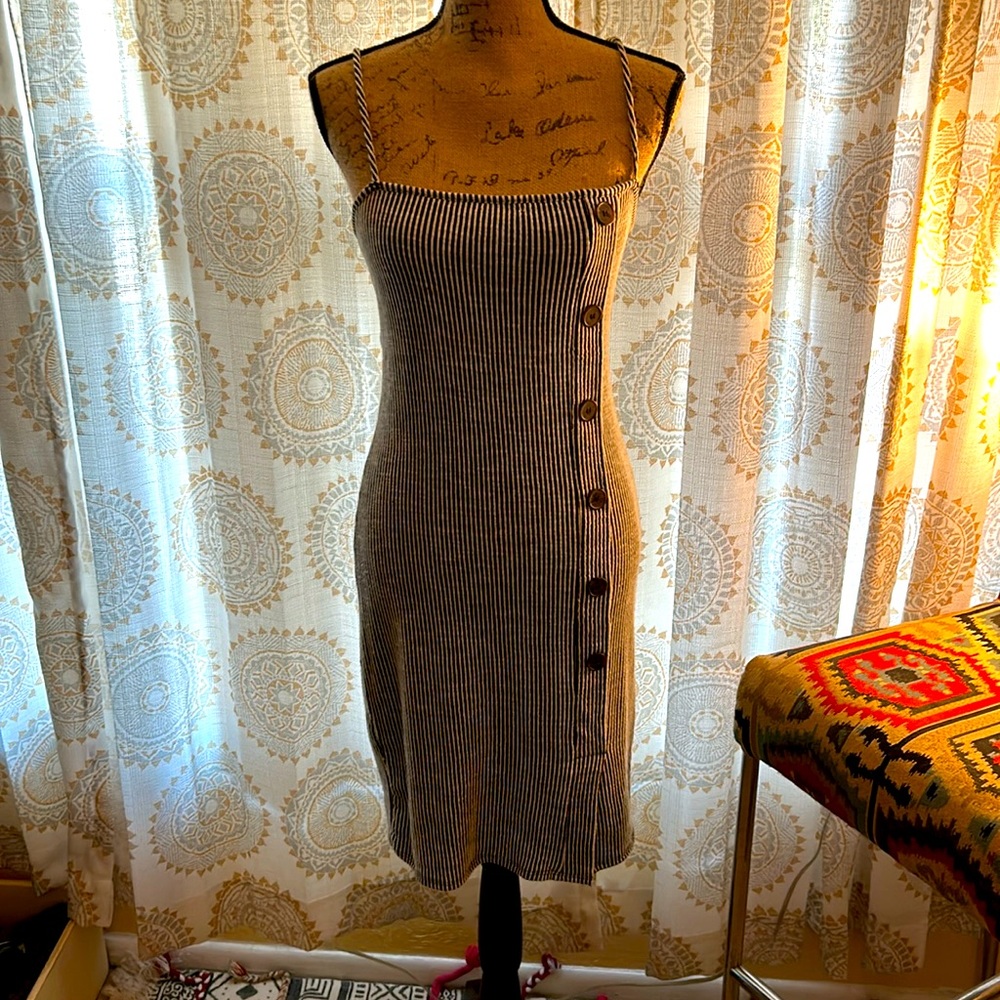 Summer strap dress! Size large!